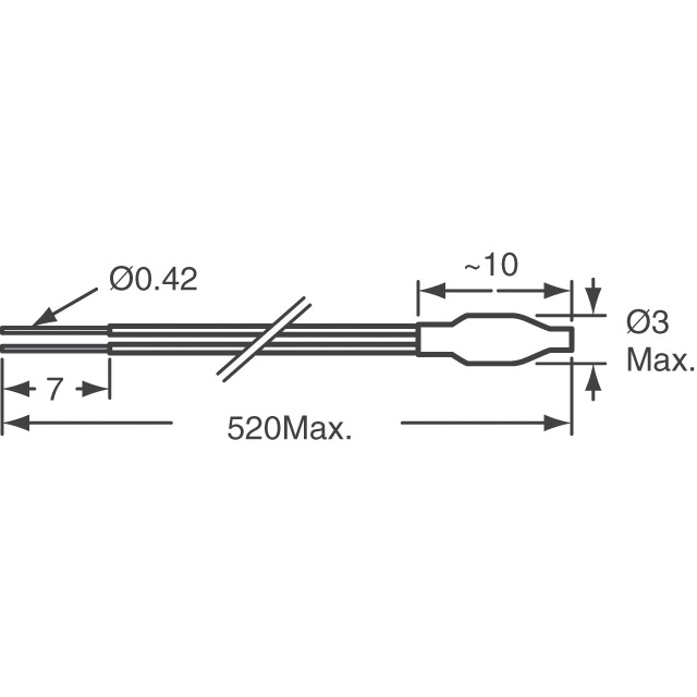 B59100M1155A070 EPCOS - TDK Electronics  Temperatursensoren - PTC-Thermistoren